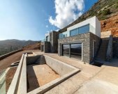 Plaka bei Elounda Kreta, Plaka: Luxusvilla mit Panoramablick auf das Meer oberhalb der Insel Spinalonga zu verkaufen Haus kaufen